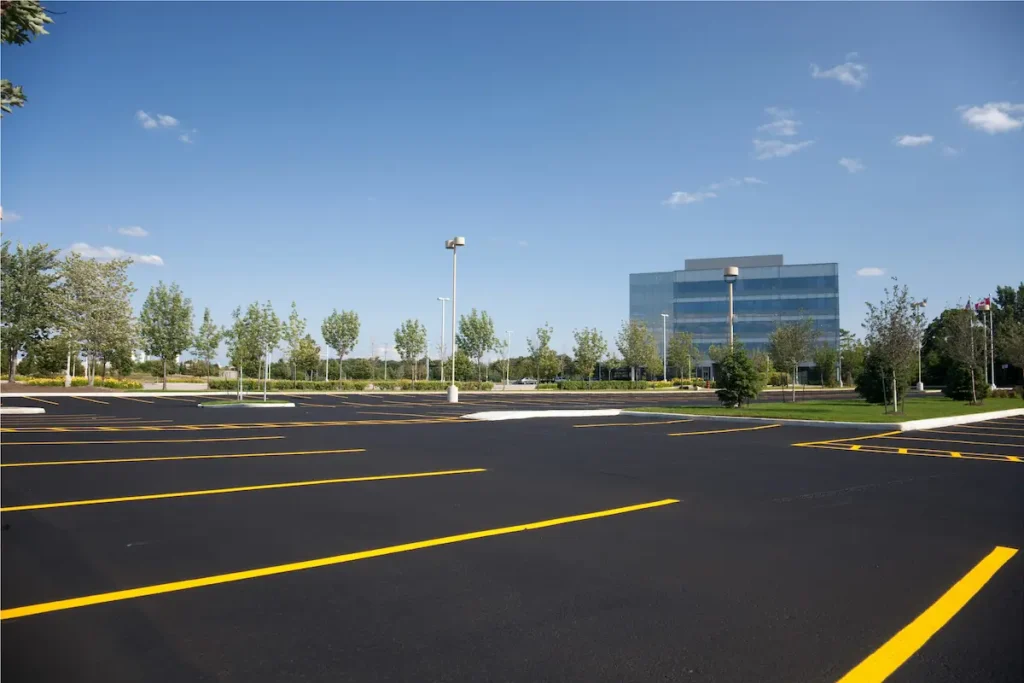 parking lot line painting